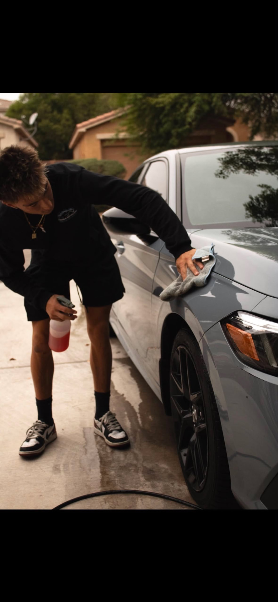 Panel wipe-down