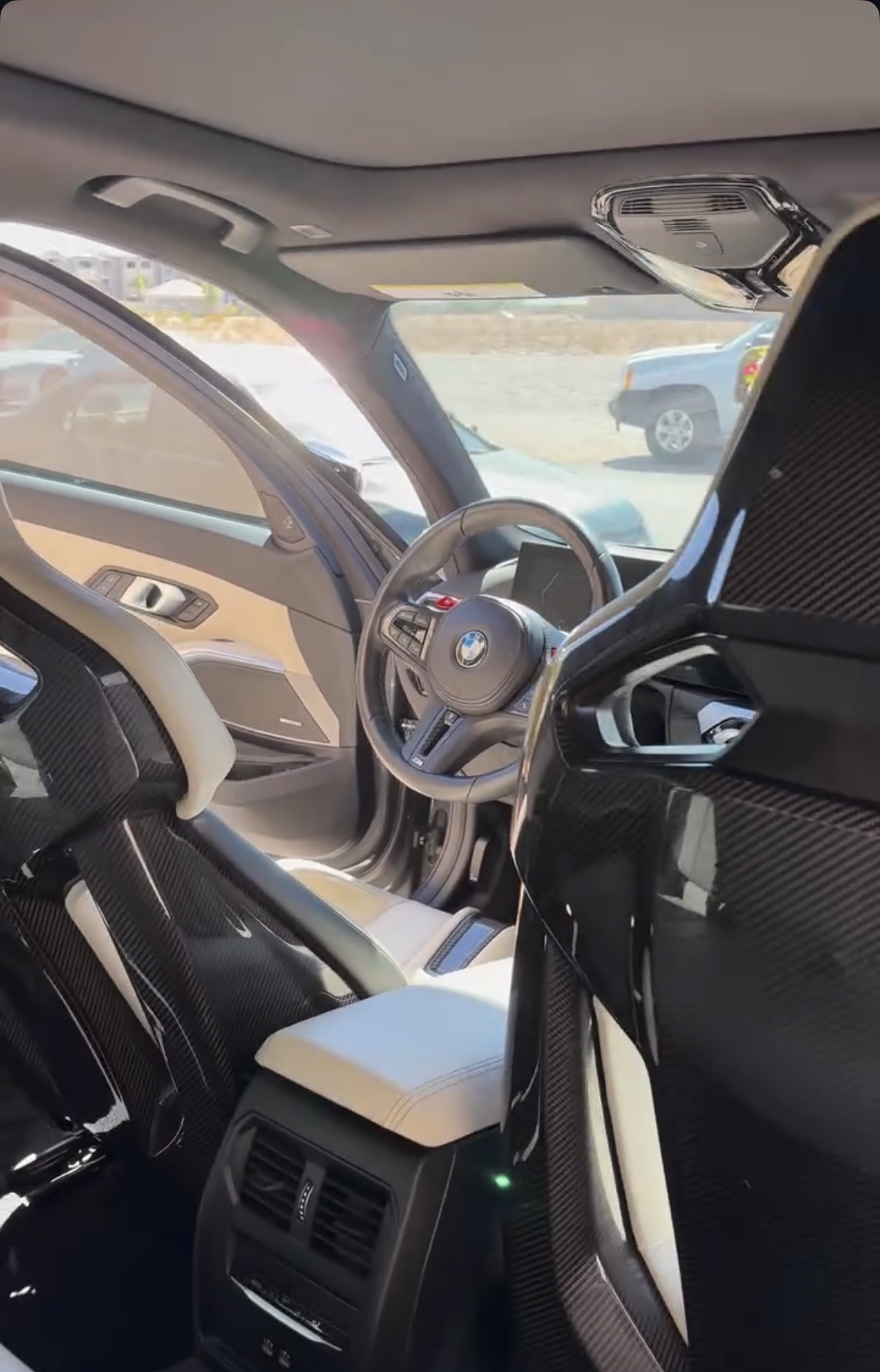 BMW carbon interior