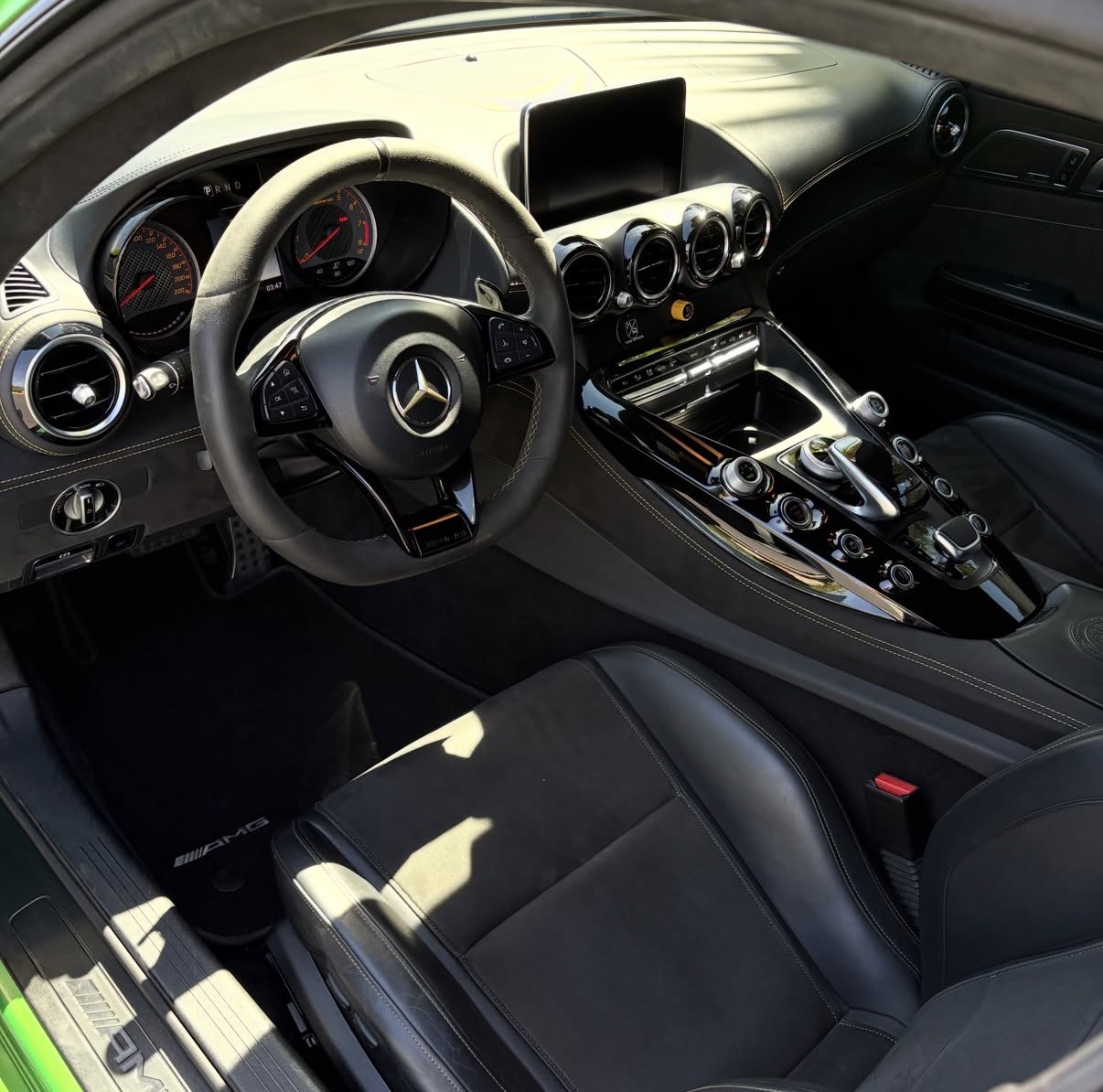 AMG cockpit detail