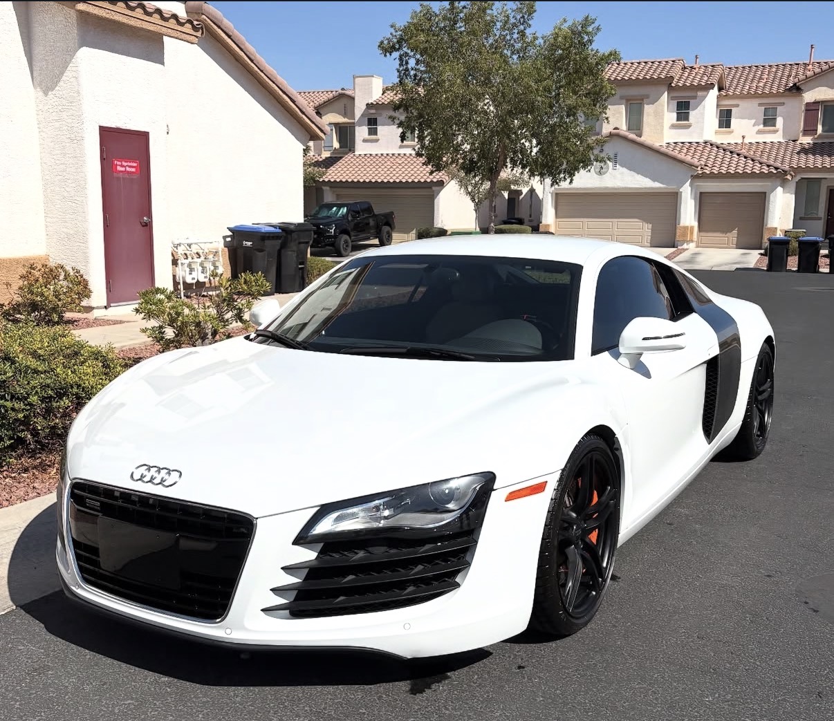 Audi R8 paint detail