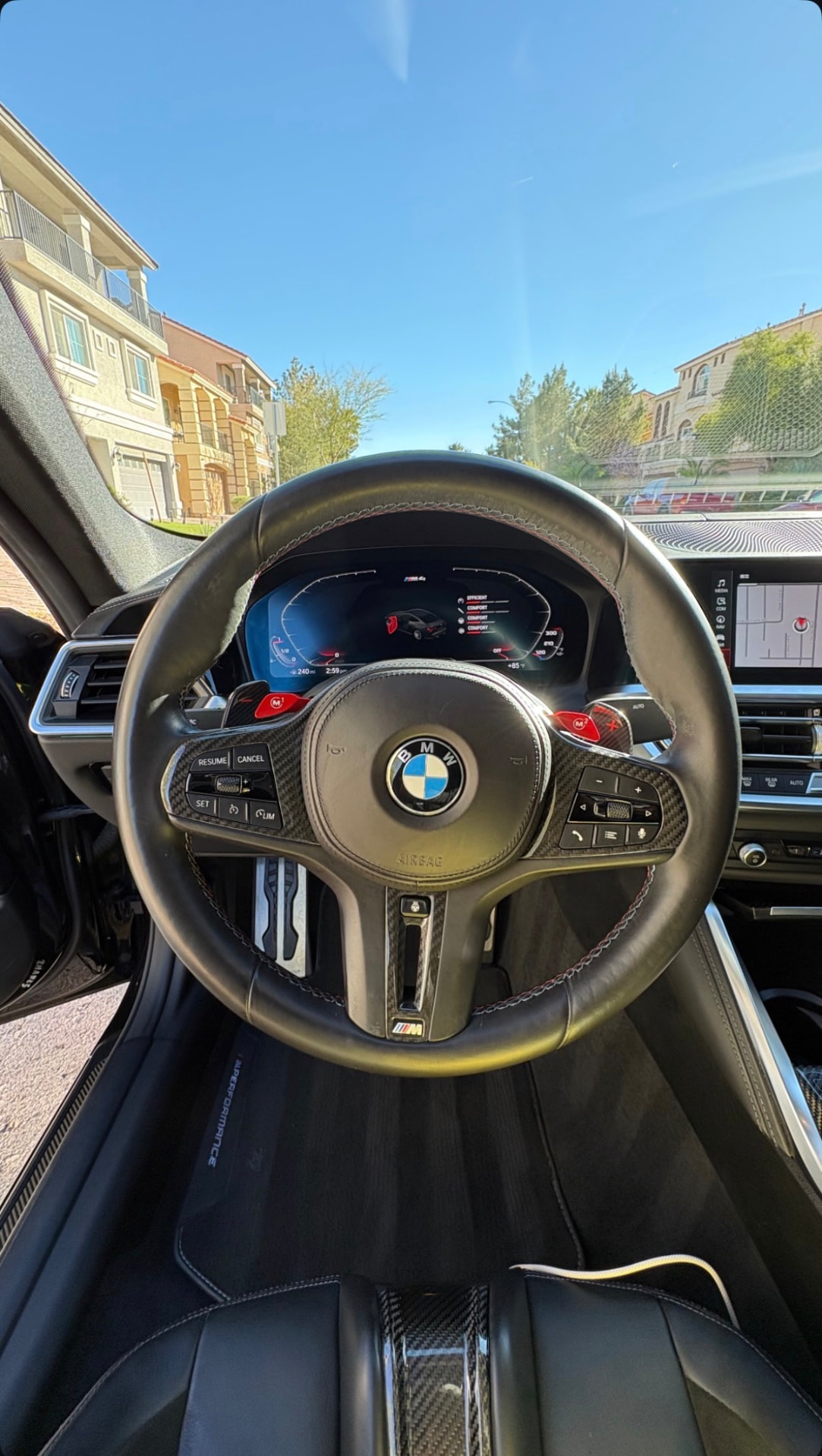 BMW M4 cockpit